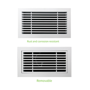 Évent à bride Offre Spéciale <span class=keywords><strong>Grille</strong></span> d'aération noire Utilisation intérieure/extérieure Évent à persienne d'échappement - Product Image 5