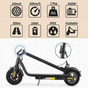 Qingmai Patinetes Electrico Para Adultos 500W Moto Scooter électrique 10 ''Patinete Electrico Scooter électrique - Product Image 4