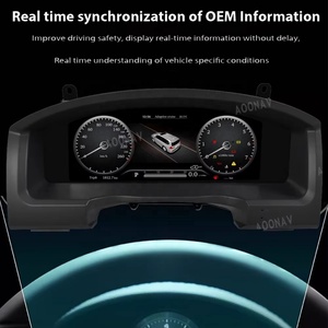 Pantalla LCD Digital para Automóvil Toyota Land Cruiser 200 LC200 2008-2020, Panel de Instrumentos, Velocímetro, Pantalla de 12.3 Pulgadas, LHD RHD - Product Image 4