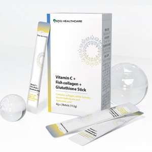 Polvo de Vitamina C + Colágeno de Pescado + Glutatión Inspirado en K-Beauty, Blanqueamiento Rápido de la Piel, Anti-Melasma y Estimulante de Colágeno - Product Image 1