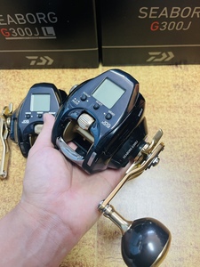 Carrete de Pesca Eléctrico SEABORG G300J Modelo 2021, Carrete de Arrastre Manual con 12 Rodamientos, Relación de Engranajes 5.1:1, Alta Velocidad - Product Image 3