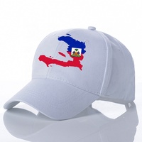 Yongnuoxin — chapeau de Baseball personnalisé, casquette ajustable, 100% coton, motif drapeau Haitian, vente en gros