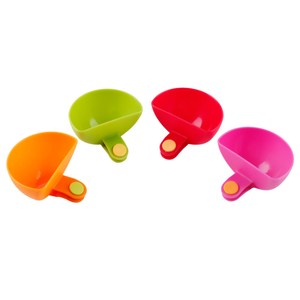 Bol à trempette de cuisine pour sauce à salade assortie Ketchup Confiture Saveur Sucre Épices Trempettes Clip Tasse Bols Soucoupe - Product Image 5