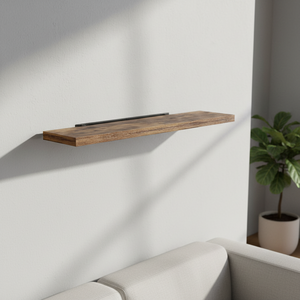 Étagère de présentation en bois multifonctionnelle, étagère murale durable pour la salle de bain et le salon, vente en gros, livraison directe d'usine - Product Image 3