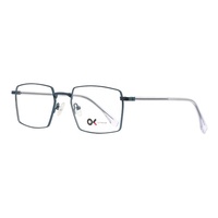 Gafas de Sol Rectangulares de Metal, Diseño de Marca con Logotipo Personalizado de Alta Gama, Unisex, Montura Completa, Ligeras y Elegantes