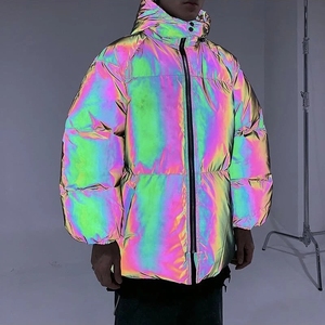 reflective bubble coat