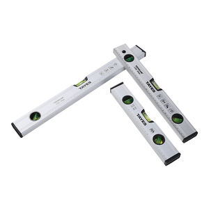 Livraison rapide Niveau à bulle magnétique robuste 60Cm/80Cm/100Cm Règle en alliage d'aluminium à bulles pour la mesure - Product Image 4