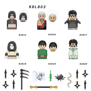 นินจา อนิเมะ ซาสึเกะ อุจิวะ อิทาจิ มาร์ดารัส คาคาซี เซ็นจู อนิเมะ มินิ บล็อกตัวต่อ ของเล่น ของขวัญ - Product Image 5