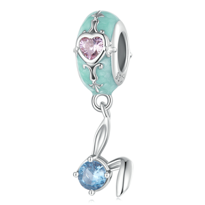 Bán Buôn Tốt Bạc Đồ Trang Sức Hoa Bướm Phi Hành Gia 925 Sterling Bạc Trái Tim Charms Cho Ban Đầu Vòng Đeo Tay Mặt Dây Chuyền Tự Làm - Product Image 3