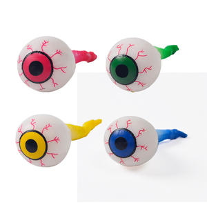 CHENXI Juguetes de Peluche de Halloween, Simulación de Ojo Humano con Raya de Sangre, Juguete Antiestrés para Apretar, 2.5CM 8G, Edades 8+ - Product Image 2