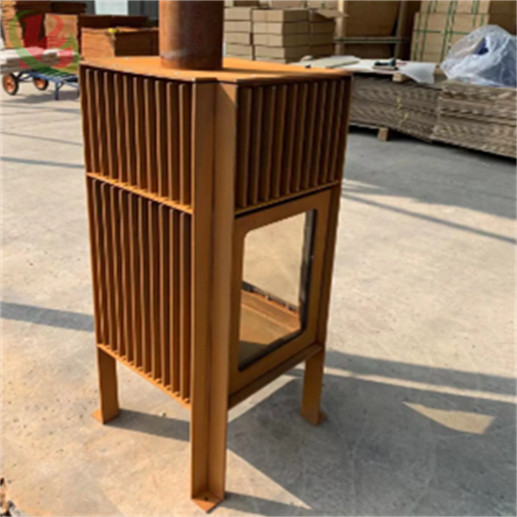 Outdoor Wood Burning Fire Pit Insert