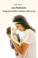 Vente chaude Bébé Sèche-Cheveux Électrique Sans Fil Sèche-Cheveux Léger Portable À Faible Bruit Longue Batterie Sans Fil Bébé Cheveux Produit