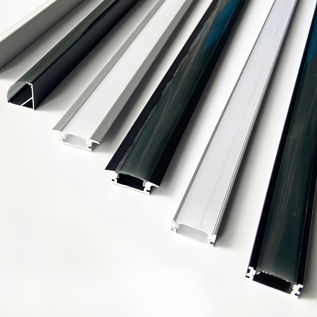 Factory Wholesale UV Resistance Aluminium Profile for Led Lighting Strip 1m 2m 3m Customizable Led Aluminum Profile Channel