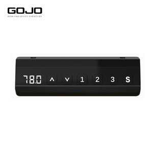 Động cơ kép điện đứng bàn hiện đại Ergonomic bàn văn phòng với điều chỉnh chiều cao cho màn hình kép bằng gỗ vật liệu kim loại - Product Image 3