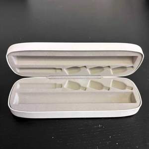 Custom Medical <b>Pen</b> Syringe Insulin Storage <b>Box</b> PU Leather Rectangular Portable <b>Pen</b> Case with Printable Logo for Travel Carry - Product Image 2