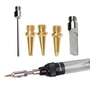 5 adet/takım bütan gaz havya seti kaynak kiti <span class=keywords><strong>Torch</strong></span> kalem aracı gaz havya kafa HS-1115K L69A - Product Image 4