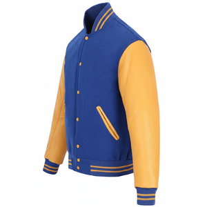 Ropa informal Chaqueta universitaria Top Trending Antiarrugas Venta caliente Calidad Premium CollegeBaseballjacket para hombres DDP Envío - Product Image 1