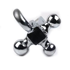 La Chine fabrique une boule d'<span class=keywords><strong>attelage</strong></span> géante nouveauté <span class=keywords><strong>remorque</strong></span> réglable en acier Double boule de remorquage - Product Image 2