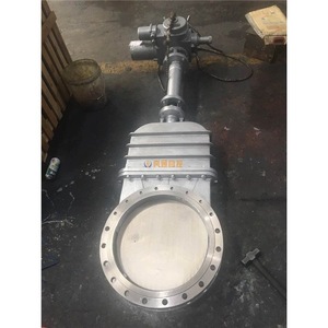 Vanne à opercule électrique PZ973H 10C DN1000, type marche/arrêt, pour coupure de boue - Product Image 4