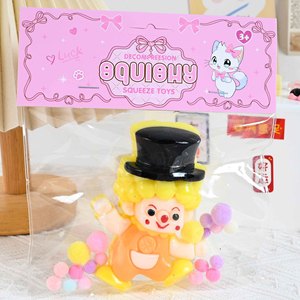 Funny <b>Circus</b> Clown Squishy <b>Toy</b> Birthday Party Favor Decoration Stress Relief Gift for Kids Adults - Product Image 6