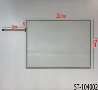Baru ST-104011 ST-104002 ST-104003 ST-104004 ST-104005 ST-104006 TP104006 Panel sentuh resistif 4 kawat 10,4 inci baru 225x173mm