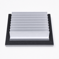 Dissipateur thermique en aluminium extrudé, profil personnalisé pour le refroidissement des alimentations, des onduleurs et des cartes de circuits imprimés