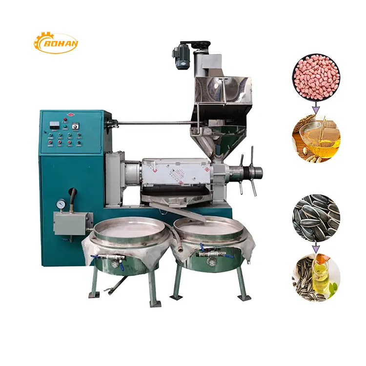 Household oil squeezing machine oil press, coconut oil making machine, supporting hydraulic press