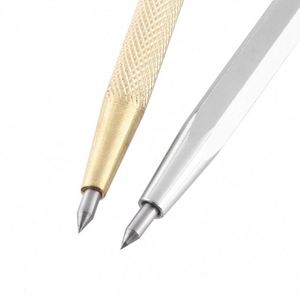 Promotional Novelty Steel Metal Needle Line Sports Multi-Functional Pen Outdoor <b>Tool</b> Ceramic Tile Marking Blue/Black Ink 0.3mm - Product Image 3