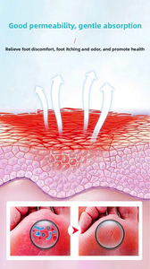 Poudre pour les pieds He Langzhong Henan, adaptée aux personnes âgées, efficace contre les pieds moites et les odeurs, et qui maintient les pieds au sec - Product Image 6