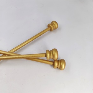 Varillas de <span class=keywords><strong>Madera</strong></span> Pintadas en Dorado de 8 Pulgadas - Product Image 5