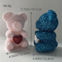 Articles de la Saint-Valentin 2026, Coffrets Cadeaux de Mariage et de Thanksgiving pour Femmes, Ours en Peluche Écologique pour la Décoration Intérieure, Modèle en Polystyrène