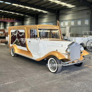 2026 Carrosse funéraire électrique de luxe, style classique vintage, pour cercueil, à vendre, couleur personnalisable - Product Image 5