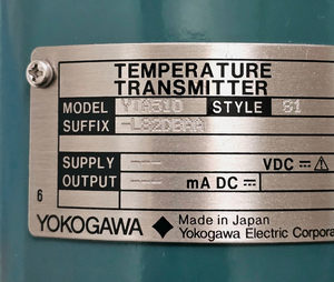 Original Yokogawa High Stability IP67 YTA510 <b>Wireless</b> SIL2 ATEX Certified 316L Stainless Steel - Product Image 4