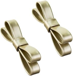 Pcs Inch Popular PU Leather Bridal Prom <b>Bow</b> Repair Shoe <b>Clips</b> Shoe Charm Accessories - Product Image 1