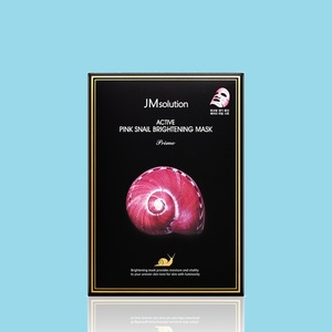เจเอ็มโซลูชั่น แอคทีฟ พิงค์ สเนล ไบรท์เทนนิ่ง มาส์ก ผสมไนอะซินาไมด์และอะดีโนซีน เพื่อผิวกระจ่างใส ฟื้นฟู บำรุงผิว ลดเลือนริ้วรอย ช่วยฟื้นฟูผิว - Product Image 2