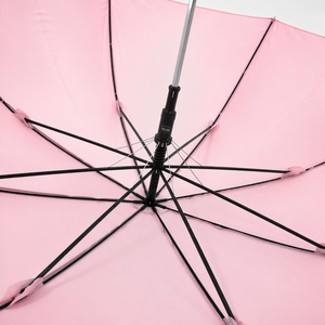 <span class=keywords><strong>Ombrello</strong></span> dritto romantico rosa ciliegio 8K con manico a gancio in perla bianca lattiginosa per regalo di nozze, primavera, esterno - Product Image 4