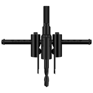 KZD Aircraft Style Hole Saw 195mm Steel Plug Cutting Bit For Wood Plastic Plywood Drilling - Product Image 5