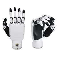 RH56DFX Inspire Robots Diseño modular Mano robótica humanoide con 12 articulaciones 6PCS Mini servoactuadores lineales