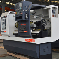 Tour CNC machine-outil CNC 6140 tour broche indépendante vitesse en continu tour cnc rail dur coupe lourde