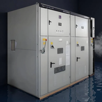 Équipement de compensation de puissance réactive haute tension 6 kV, armoire de condensateurs industrielle HV, dispositif de distribution d'énergie à économie d'énergie