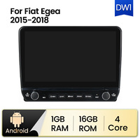 Système audio de voiture MEKEDE 9 pouces stéréo Android pour Fiat Egea 2015-2018 8 128G car-play auto SWC GPS BT moniteur de voiture