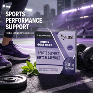 Cápsulas de Gel Suave para Apoyo Deportivo, Extracto de Hierba de Cabra en Celo, Suplemento Herbal Natural, Ayuda a Mantener la Energía Diaria para Hombres Activos, OEM - Product Image 5