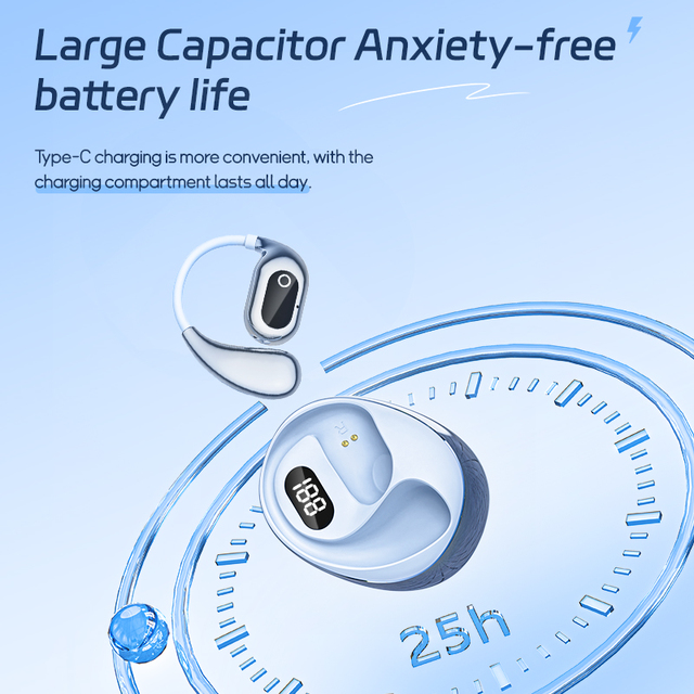 Sport Running On-ear Earphones XG99, Wireless Noise-Cancelling Headphones with IPX Waterproof Function