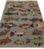 Tapis en laine de luxe de haute qualité, fait main, avec n'importe quel design personnalisé