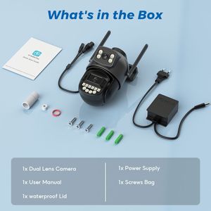 Cámaras IP Deepinview, Cámara de Seguridad Inalámbrica para el Hogar, Vigilancia Interior de 8MP, Fabricada en Corea del Sur, en Venta - Product Image 6