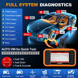 เครื่องมือ OBD2 รุ่นใหม่ CRE 2.0 Professional Code สำหรับ -Benz//Audi BBA พร้อมบริการอัปเดตฟรี - Product Image 2