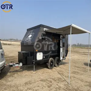 Chinese suppliers compact wheelchair accessible aluminum off road camper trailer for sale