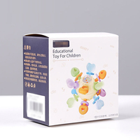 Impresión Logo Laminación Producto Embalaje Cerradura Hebilla Parte inferior Cuadrada Pequeñas cajas de papel dobladas Caja de regalo Cartón Caja de tarjeta personalizada