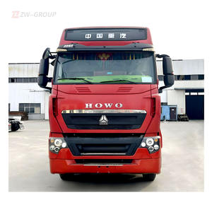 Tête de tracteur Offre Spéciale <span class=keywords><strong>Sinotruk</strong></span> Howo <span class=keywords><strong>T7H</strong></span> 420 <span class=keywords><strong>540</strong></span> hp camion GNC 6x4 10 roues tracteur camion Euro 5 norme d'émission diesel gauche - Product Image 2