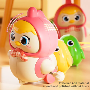 Balançoires et rotations Mécaniques Vente en Gros Mère Poulet Jouets à Remonter Dessin Animé Apprentissage Ramper Jouet Classique pour Enfants Jouets - Product Image 6